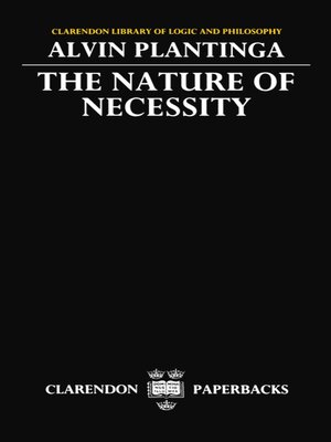 cover image of The Nature of Necessity